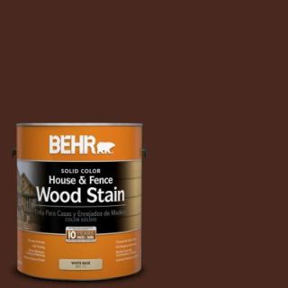 BEHR 1 gal. #SC 117 Russet Solid Color House and Fence Wood Stain 03001
