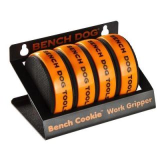 Bench Dog 4 Bench Cookie Non Slip Pads with Storage Rack 10 045