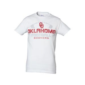 Oklahoma Sooners Solar Football Outline T Shirt