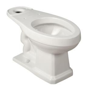 Foremost Round Toilet Bowl Only in White LL 1930 W
