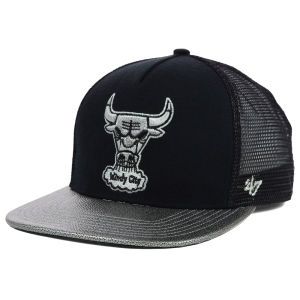 Chicago Bulls 47 Brand NBA Hardwood Classics Stringray Mesh Trucker