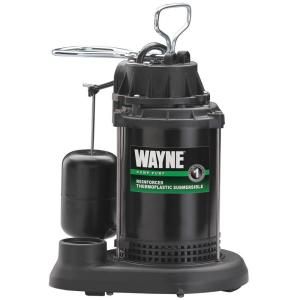 Wayne 1/2 HP Thermoplastic Sump Pump SPF50