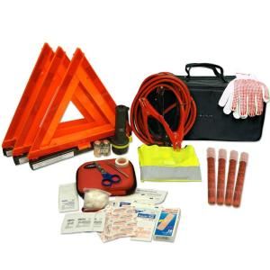 Lifeline 67 Piece DOT Emergency Road Safety and First Aid Truck Kit 4296