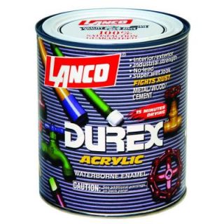 Lanco 1 1 Qt. Acrylic Latex Black Durex Primer DE717 5
