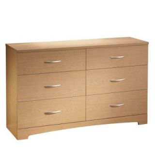 South Shore Furniture Urben Natural Maple 6 Drawer Dresser 3113010