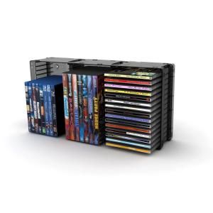 Atlantic 45 CD or 21 DVD Black Media Storage Disc Module 36635731