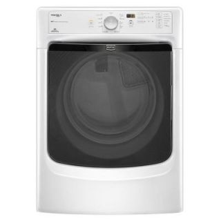 Maytag Maxima X 7.4 cu. ft. Electric Dryer with Steam in White MED4200BW