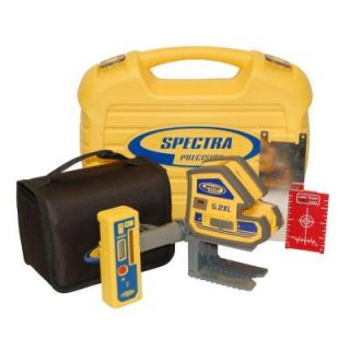 Spectra Precision Multi Purpose Self Leveling 5 Point and Cross Line Laser Level with Receiver 5.2XL 2