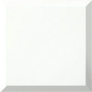 US Marble 3 in. Cultured Marble Sample Chip in Solid White Chip10199M
