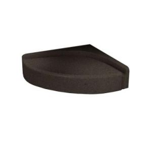 Swanstone Solid Surface Corner Mount Shower Seat in Canyon CS1616 124