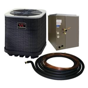 Winchester 4 Ton 13 SEER Quick Connect Air Conditioner System with 24.5 in. Coil and 30 ft. Line Set 4RAC48Q24 30