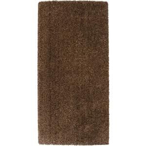 Home Decorators Collection Hanford Shag Blended Brown 2 ft. x 3 ft. 5 in. Accent Rug 70017290601058
