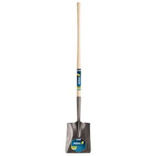 Ames Jackson 48 in. Long Handle Square Point Shovel with Closed Back 13095