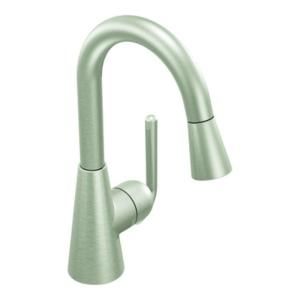 MOEN Ascent Single Handle Pull Down Sprayer Bar Faucet Featuring Reflex in Stainless Steel S61708CSL