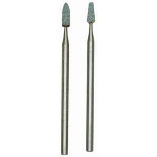 Proxxon Silicon Carbide Mounted Points Flame and Taper (2 Pieces) 28270