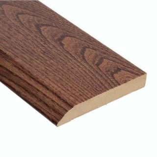 Home Legend Elm Walnut 1/2 in. Thick x 3 1/2 in. Wide x 94 in. Length Hardwood Wall Base Molding HL60WB