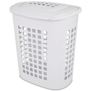 Sterilite 2.3 Bushel White Laundry Hamper (4 Pack) 12218004
