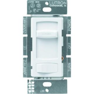 Lutron Skylark Contour 1000 Watt Single Pole/3 Way Preset Dimmer   White CT 103PR WH