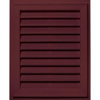 Builders Edge 24 in. x 30 in. Brick Mold Gable Vent #078 Wineberry 120072430078