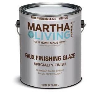 Martha Stewart Living 1 gal. Flat Faux Finishing Glaze MSL7500 01