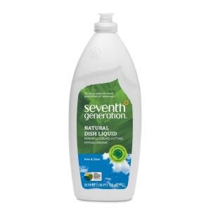 SEVENTH GENERATION 25 oz. Free and Clear Scent Natural Dishwashing Liquid (Case of 12) SEV 22733