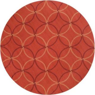 Artistic Weavers Rose Coral 8 ft. Round Area Rug DISCONTINUED Rose 8RD