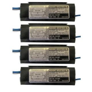 Radionic Hi Tech Inc. 120 Volt T5 Normal Power Factor Electronic Replacement Ballast (4 Pack) E1813NP 4