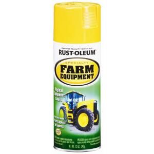 Rust Oleum Specialty 12 oz. John Deere Yellow Farm Equipment Spray Paint (6 pack) 7443830