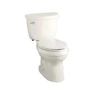 KOHLER Cimarron Comfort Height 2 piece 1.6 GPF Elongated Toilet with AquaPiston Flushing Technology in Biscuit K 3589 96