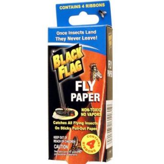 Black Flag Fly Paper (4 Count) DISCONTINUED 61161