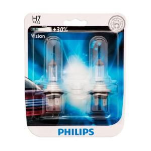 Philips Vision 12972/H7 Headlight Bulb (2 Pack) 12972PRB2