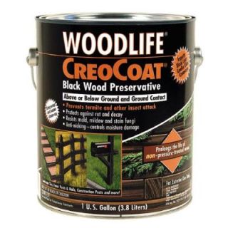 Wolman 1 gal. CreoCoat Black Below Ground Wood Preservative (4 Pack) 14436