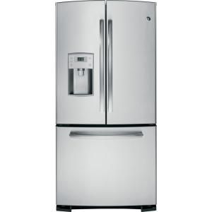 GE Profile 22.1 cu. ft. Bottom Freezer French Door Refrigerator in Stainless Steel PFE22KSESS