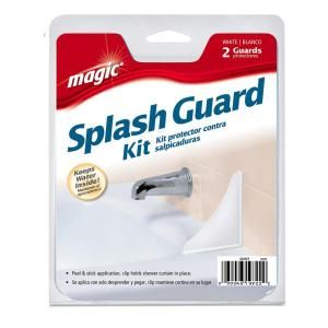 Magic Bath and Shower Splash Guard Kit in White (2 Guards) SG226T