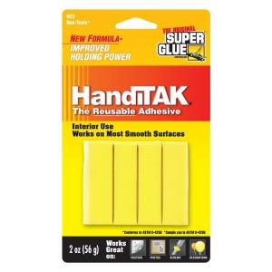 Super Glue 2 oz. Handitak Reusable Adhesive (12 Pack) HT2