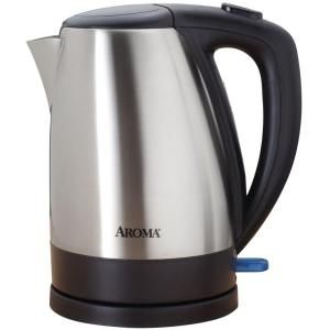 AROMA 7 Cup Cordless Electric Water Kettle in Black AWK 139SB