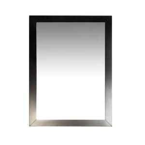 Simpli Home Burnaby 30 in. x 22 in. Framed Wall Mirror in Espresso NL DAVENPORT EB M 3A