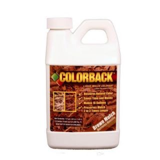 COLORBACK 1/2 gal. Brown Mulch Color Solution 192164