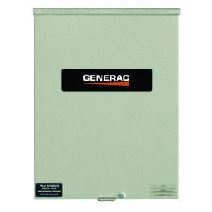 Generac 277/480 Volt 400 Amp Indoor and Outdoor Automatic Transfer Switch RTSN400K3