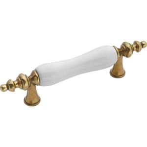 Hickory Hardware Tranquility 3 in. White Pull P703 W
