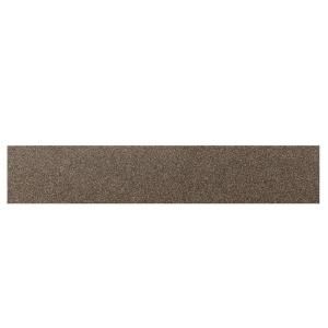 Daltile Identity Oxford Brown Cement 4 in. x 18 in. Porcelain Bullnose Floor and Wall Tile MY44S44H91P1