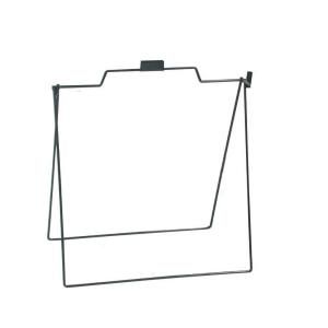 Lynch Sign 24 in. x 18 in. White Foldable Wire Stand A FWSW