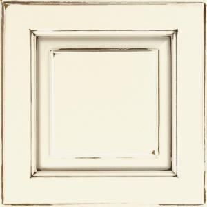 Thomasville 14.5x14.5 in. Cabinet Door Sample in Plaza Maple Toasted Almond 772515379871