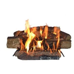Emberglow Country Split Oak 24 in. Vented Natural Gas Fireplace Logs CSO24NG