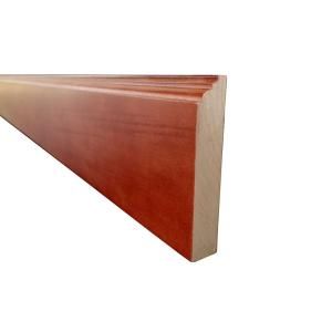 Home Decorators Collection 4 in. x 8 ft. Furniture Base Molding in Cinnamon FBM8 CN