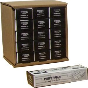POWERNAIL Powercleats 1 3/4 in. 16 Gauge Hardwood Flooring Nails 15 boxes of 1,000 L 175 16