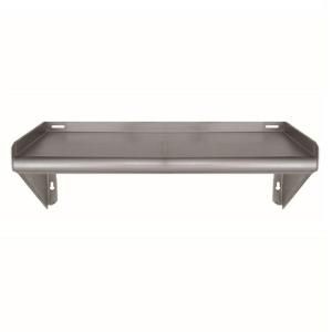 Whitehaus 60 in. Knock Down Stainless Steel Wall Mount Shelf CUWSKD60 SS