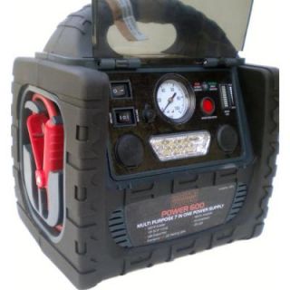 Mobile Power Instant Boost 600 7 in 1 12 Volt Multi Function Battery Jumpstart Air Compressor Power Source with USB 2009