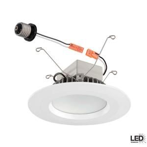 Commercial Electric 6 in. White Recessed LED Trim CER6730WH