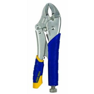 Irwin 10WR 10 in./250 mm Fast Release Curved Jaw Locking Plier with Wire Cutter 5T